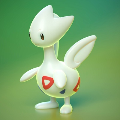 pokémon kunst pokemongo pokemons eevee vaporeon jolteon flareon espeon umbreon leafeon galzeon sylveon pikachu togepi kuss 3d print model - Mito3D