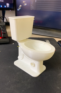 toilet 3d print model - Mito3D