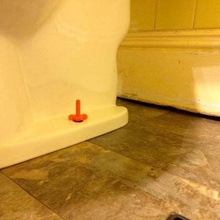toilet bowl piano bullone casa la riparazione impianto idraulico parti hardware bagno 3d print model - Mito3D
