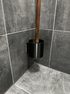 tuvalet fırça Kulp destek duvar montaj ev 3d print model - Mito3D