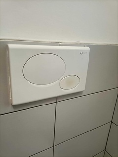 toilet flush button toilet flush button  3d print model - Mito3D