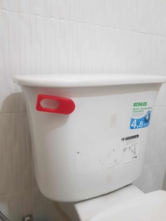 Toilette Spülung Hebel Griff 3d print model - Mito3D