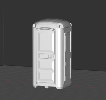 toilet house wc 3d print model - Mito3D