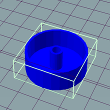 toilet knob home replacement household 3d print model - Mito3D