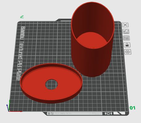baño papel caso funda hogar casa caja soporte 3d print model - Mito3D