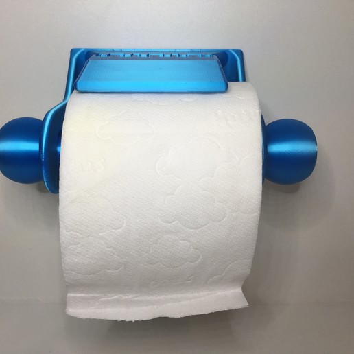 toilet paper dispenser home scroller bathroom tissue wc decoration art gadget house 3D print model - Mito3D