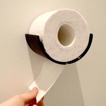 papel higiénico dispensador casa 3d print model - Mito3D