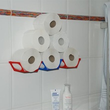 WC-Papier Halter home Bad die Wandmontage WC-Papierhalter erweiterbar ist Bad-Accessoires 3d print model - Mito3D