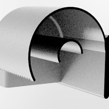 toilet paper holder home 3d print model - Mito3D