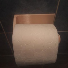 toilet paper holder 3d print model - Mito3D