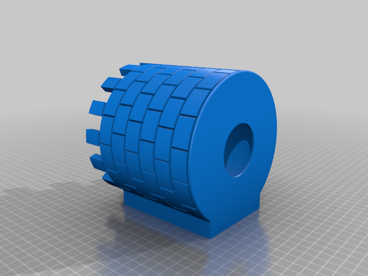 toilet paper roll holder home decor tool 3d print model - Mito3D