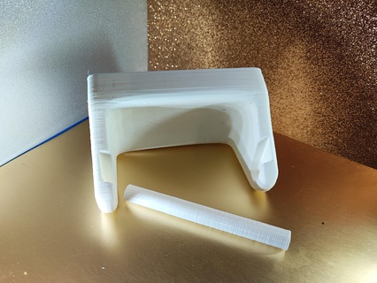 baño papel rodar soporte carrete apoyo rodillos hogar casa wc decoración bricoloup 3d 3d print model - Mito3D