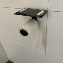 toilette rouleau titulaire soutien salle bains 3d print model - Mito3D