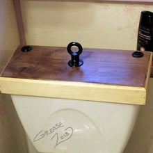 toilet tank flush handle replacement home bathroom 3d print model - Mito3D