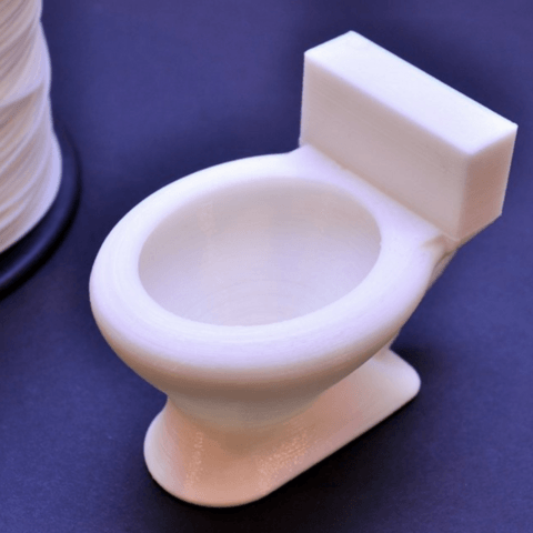 toilette l'architecture 3D print model - Mito3D