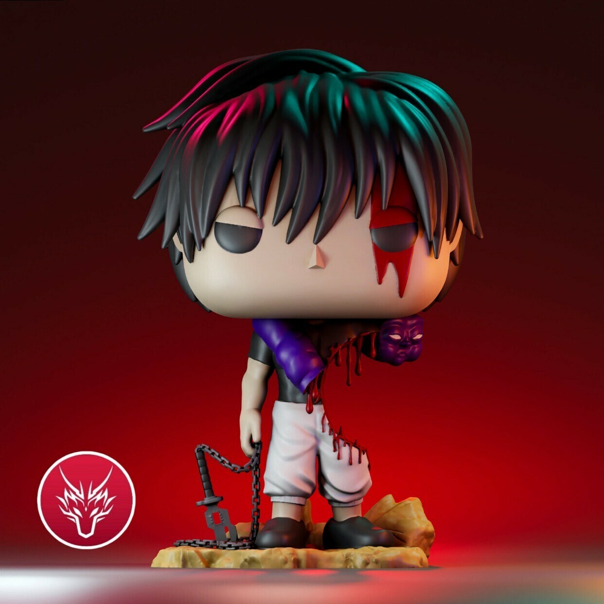 ölüm Jujutsu Kaisen Funko pop özel oyun jjk anime gojo funko manga ruh oyuncak aksiyon figürü Sanat Itadori Dünya getto Sukuna ustaya 3D print model - Mito3D