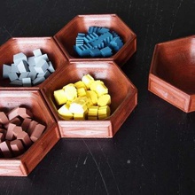 token bowl boardgames game toy accessories 3d print model - Mito3D