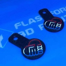 jeton caddy e nable Fransa multi extrusion takı alışveriş araba etkinleştirme anahtarlık anahtar yüzük Kulp destek 3d print model - Mito3D
