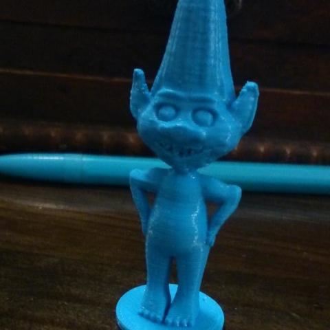 token troll gioco giocattolo bambino bambini carattere figurina 3D print model - Mito3D