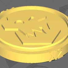 tokens waaagh martelo guerra submundo 3d print model - Mito3D
