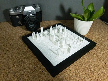tokio ciudad mapa Shinjuku parque modelo impresión 3d fácil Japón 2023 Asia miniatura rascacielos decoración Arte juguete juego 3d print model - Mito3D