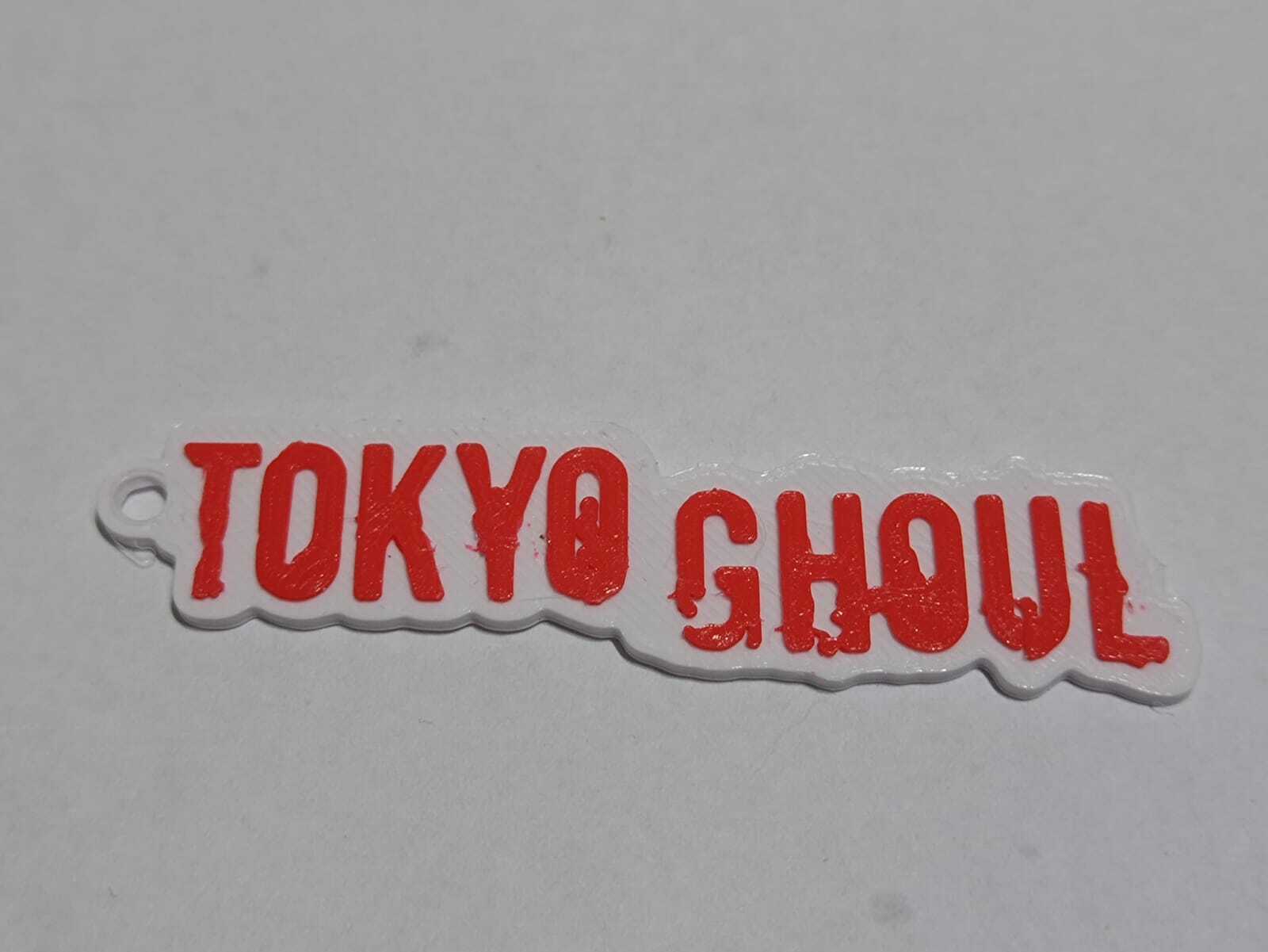 Tokio Ghul Anime Schlüsselbund Schlüssel Ringe 3D print model - Mito3D