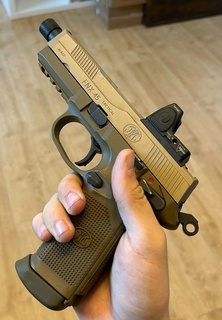 tokyo marui tm fnx-45 trijicon rmr plate Tools fnx 45 tactical mount adapter red dot pistol 3d print model - Mito3D