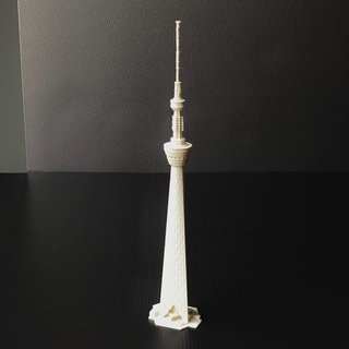 tokyo skytree - japan architecture building japanese modern sky tower tree world monument landmark architect skyscraper asian miniworld miniworld3d 3d print model - Mito3D