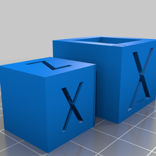 tolerance cube v1 tool calibration chitubox cura check test 3d printing tests 3d print model - Mito3D