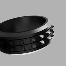 la tolerancia del anillo joyería anycubic3d 3d print model - Mito3D