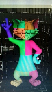 Tom Jerry 70 santimetre 21 adet kedi 3d print model - Mito3D
