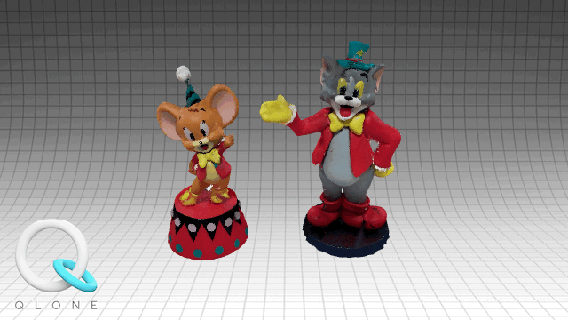 tom jerry tom jerry animation cartoon qlone  3d print model - Mito3D