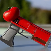 pomodoro pistola rick guarda il match vari 3d print model - Mito3D