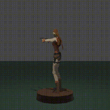 tumba asaltante aniversario armas juego Tomb Raider lara granja pequeña Lara Croft juegos pistola 3d print model - Mito3D