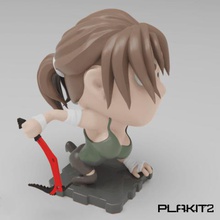tomb raider lara croft plakit2 serie gioco da collezione in miniatura figurina figura di azione i giocattoli giocattolaio purakito 3d print model - Mito3D
