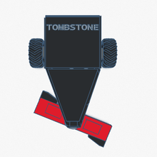 tombstone gadget battlebots 3d print model - Mito3D