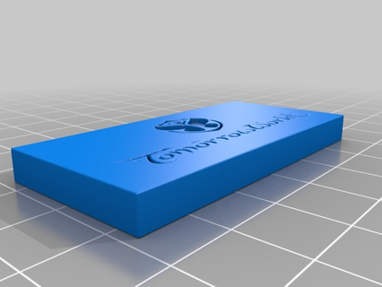 mondo domani logo tomorrowland segni loghi 3d print model - Mito3D