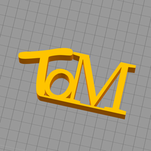 tom art name 3d print model - Mito3D