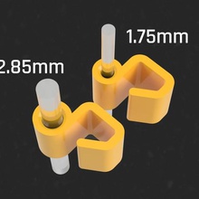 toms basit filament klip makaralar v4 fillamentums sadece aracı 285 mm'lik 175 mm 3d baskı aksesuar 3d print model - Mito3D