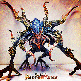 tondiuleth bestas demônio antigo fera criatura detalhado fantasia escultura estátua personagem esculturas pré suportado 3d print model - Mito3D