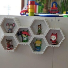 tonie colmeia modular hex estante toniebox organização tonies brinquedos 3d print model - Mito3D