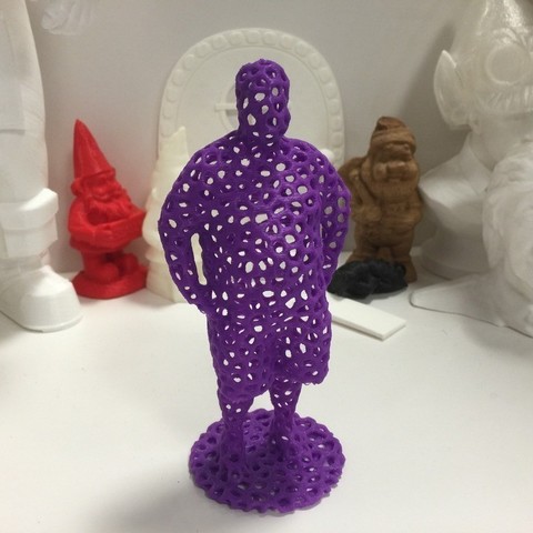 tony voronoid art voronator les gens 3D print model - Mito3D