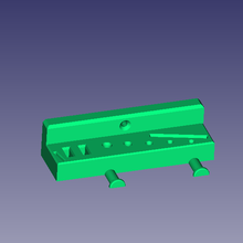 tool holder 3d printer anycubic gadget megazero bracket device 3d print model - Mito3D