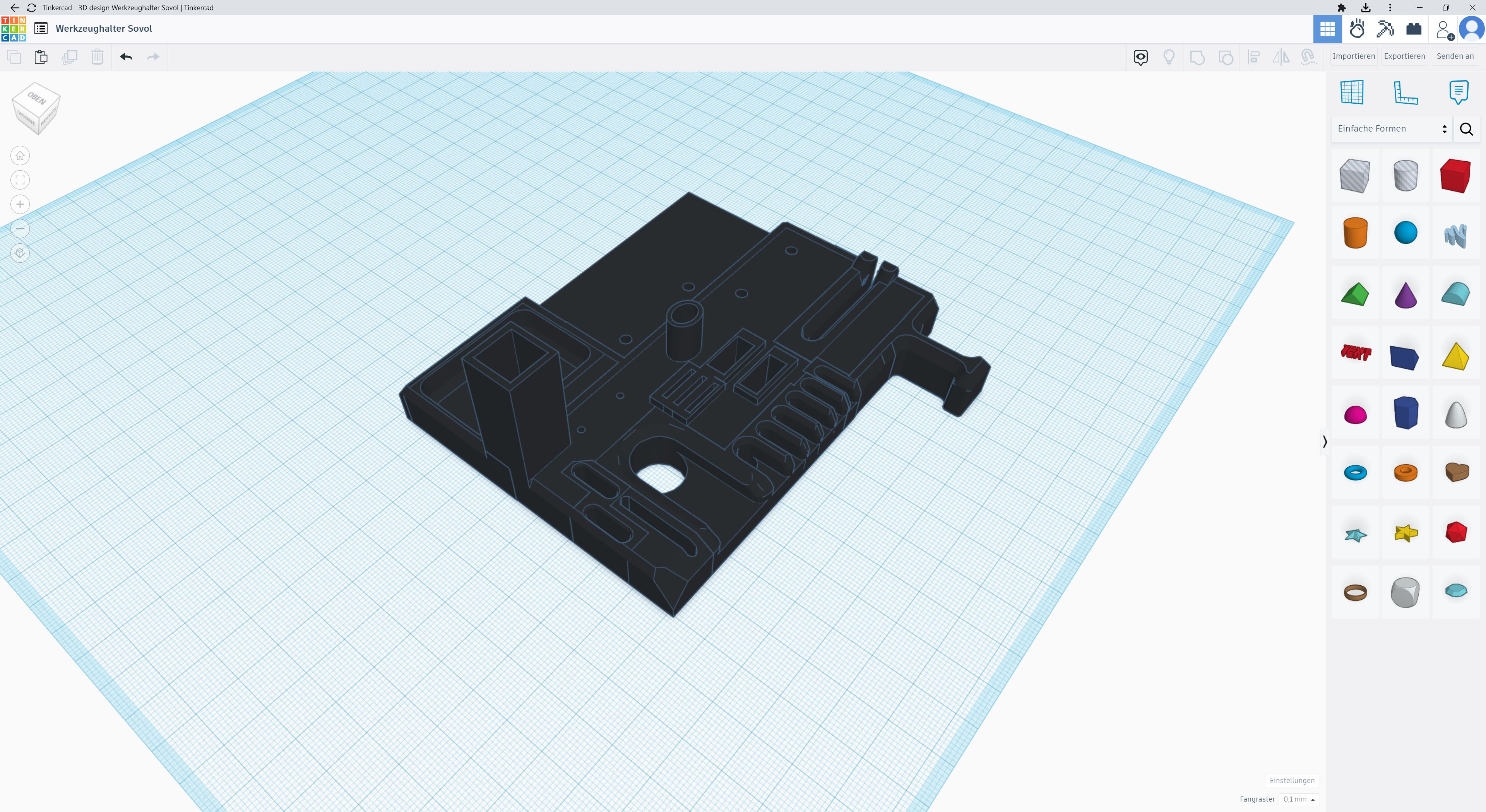 tool holder sovol 3D print model - Mito3D