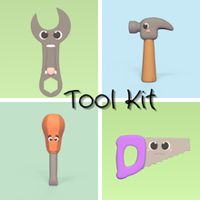 Werkzeug Kit 3d print model - Mito3D