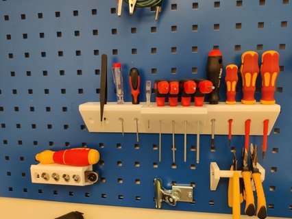 tool rack tools organiser pla anycubic umbraco screwdriver multi 3d print model - Mito3D