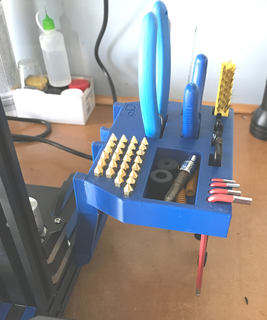 tool rack ender 3 v2 oh holder 3d print model - Mito3D