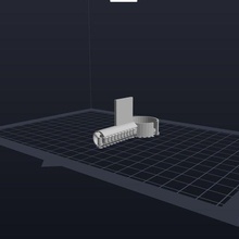 Werkzeug Ventrikulostomie Nivellierung 3d print model - Mito3D