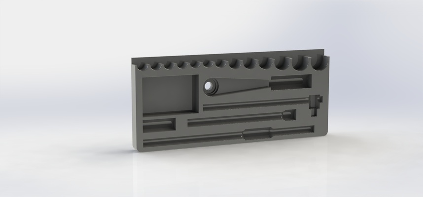 cassetta degli attrezzi attrezzo scatola 3d print model - Mito3D