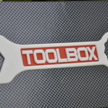 Werkzeugkasten Logo Werkzeug Werkzeuge 3d print model - Mito3D